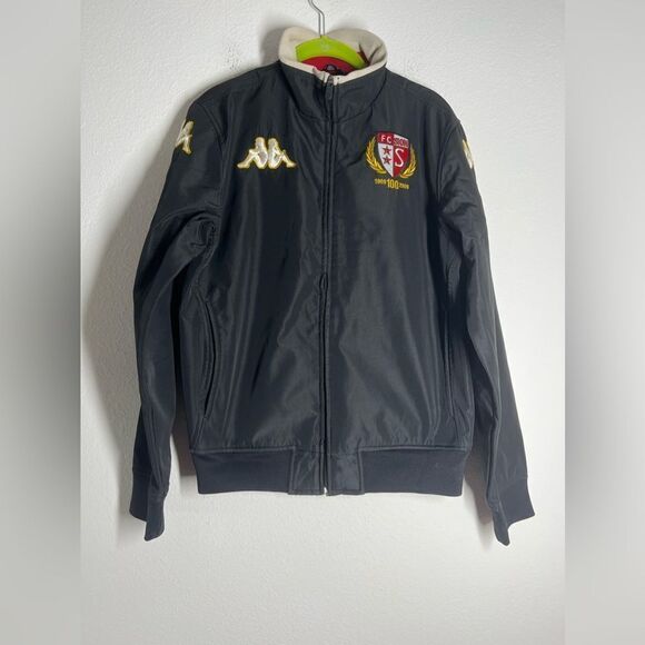 Rare Kappa Embroidered Bomber European Collection Size M